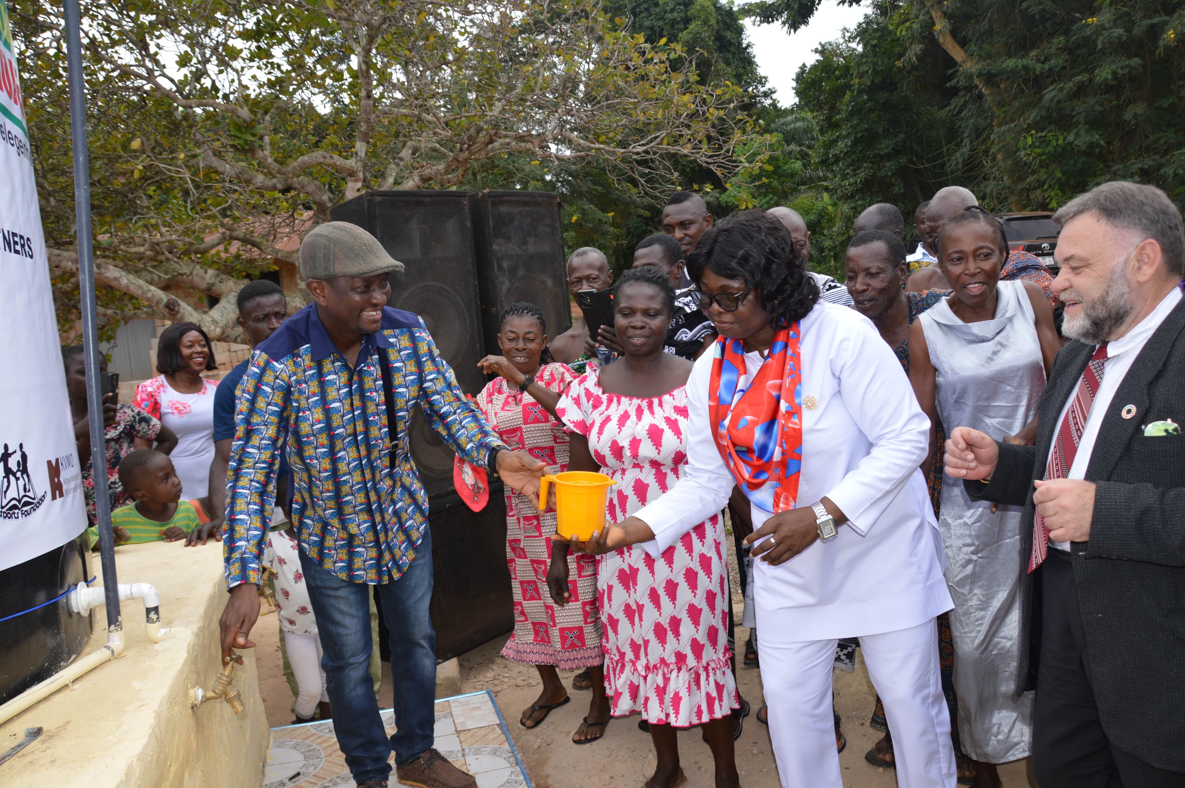 Adedase and Surrounding Villages Benefit from New Solar-Powered Borehole