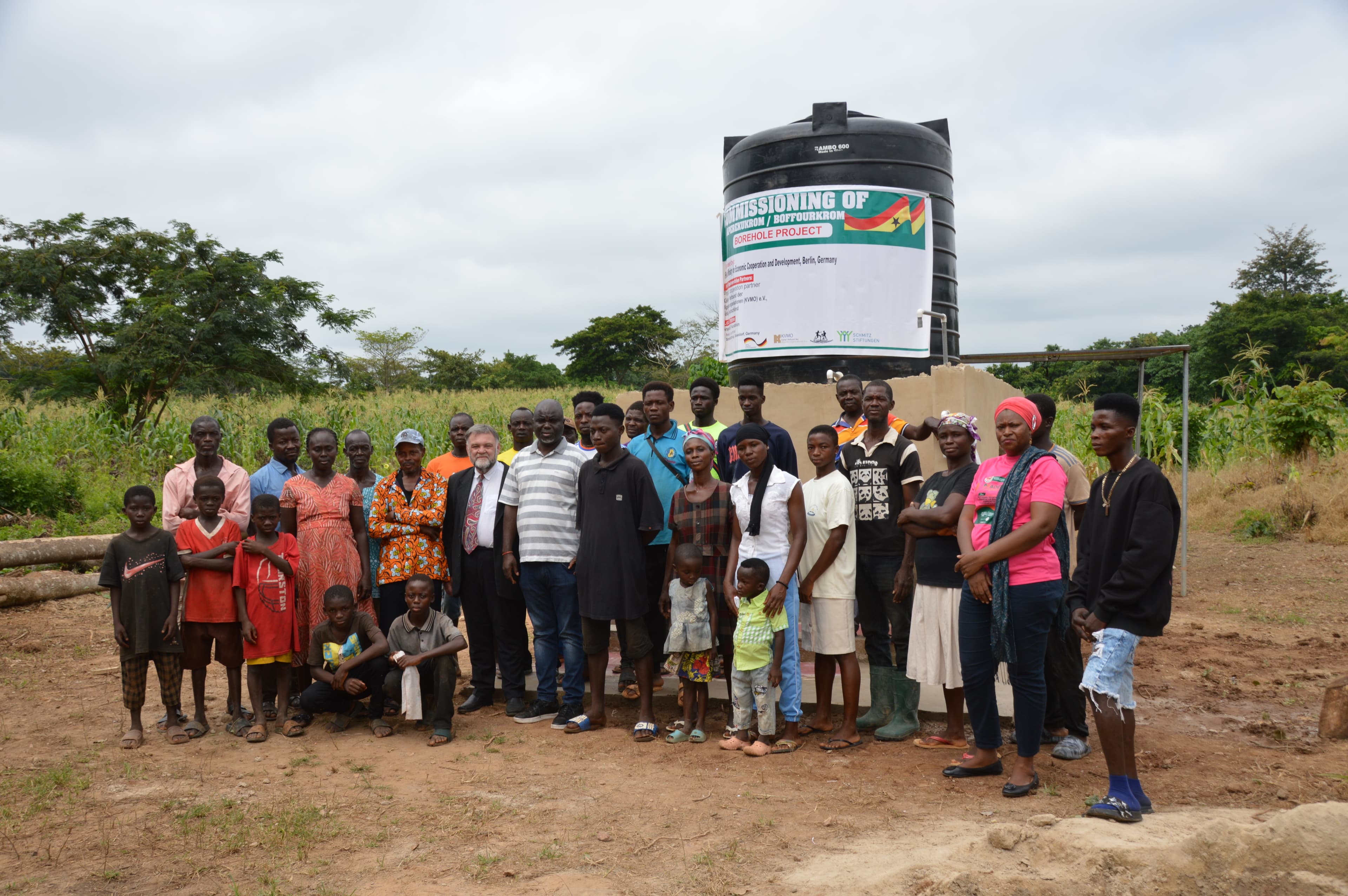 Solar Powered Water Project Brings New Hope to Aperekukrom and Buffuorkrom